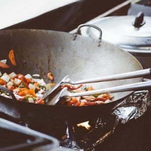 wok de chou cabus et carottes