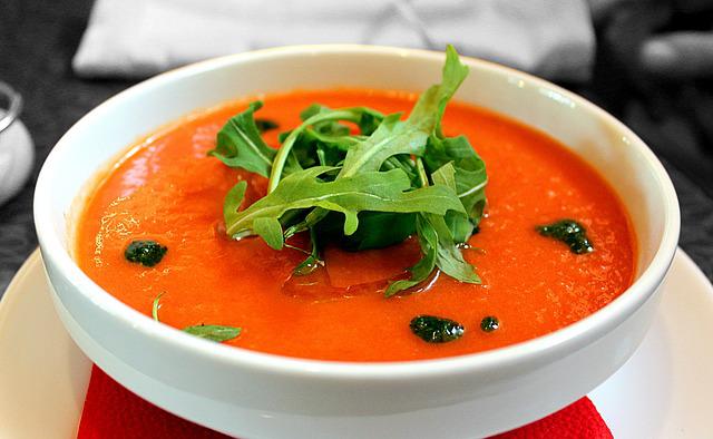 Gaspacho tomates et concombre