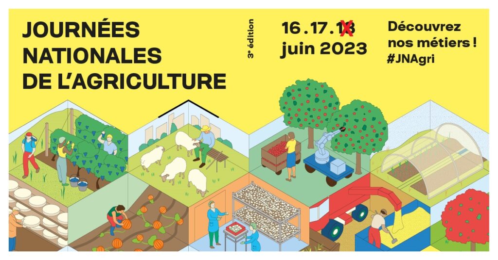 Participation du Château le Parvis de Dom Tapiau aux journées nationales de l'agriculture les vendredi 16 juin de 14h à 19h et samedi de 10h à 13h et de 14h à 18h