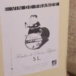 BIB les Foudres de Dom Tapiau - 5L - Vin de France Bio