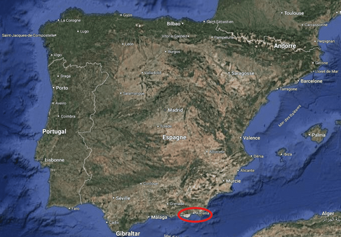 Plan d'Espagne - Alméria