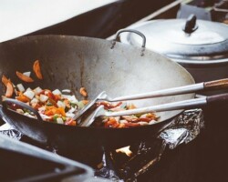 wok de chou cabus et carottes