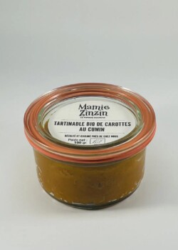 Tartinable bio de Carottes au cumin (100g)