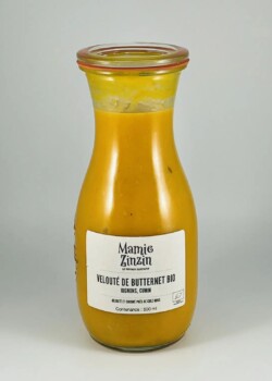 Velouté de butternut bio, oignons, cumin (500 ml)