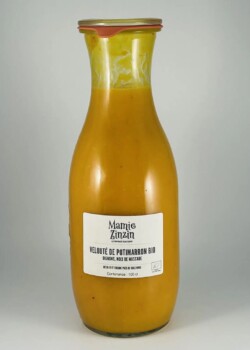 Velouté de potimarron bio, oignons, noix de muscade (1 litre)