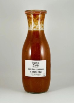 Velouté bio chaud-froid de tomates paola (1 litre)