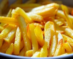 Frites de pommes de terre